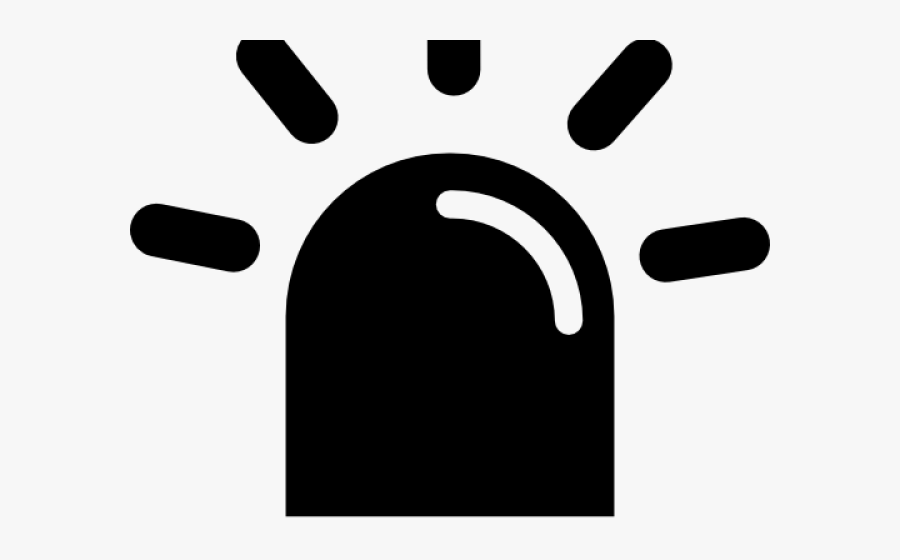 Light Blue Clipart Police Siren , Png Download, Transparent Clipart