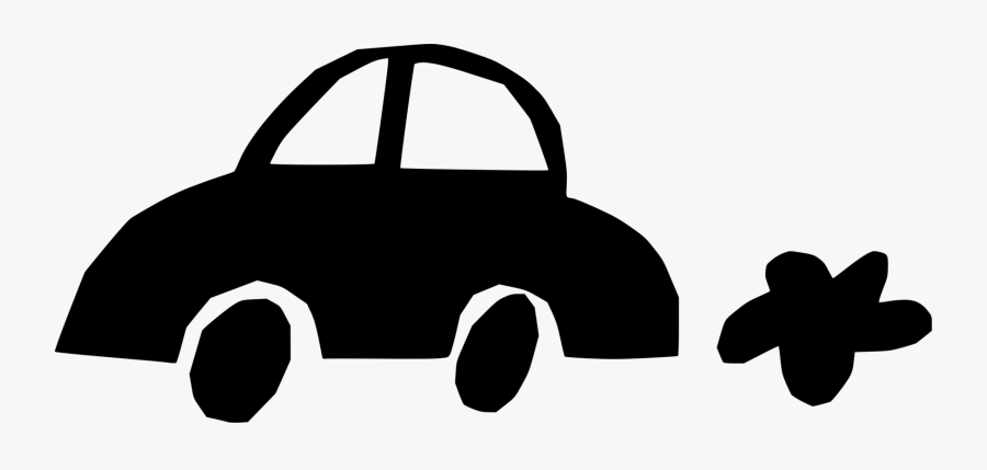 Silhouette,monochrome Photography,symbol - Car, Transparent Clipart