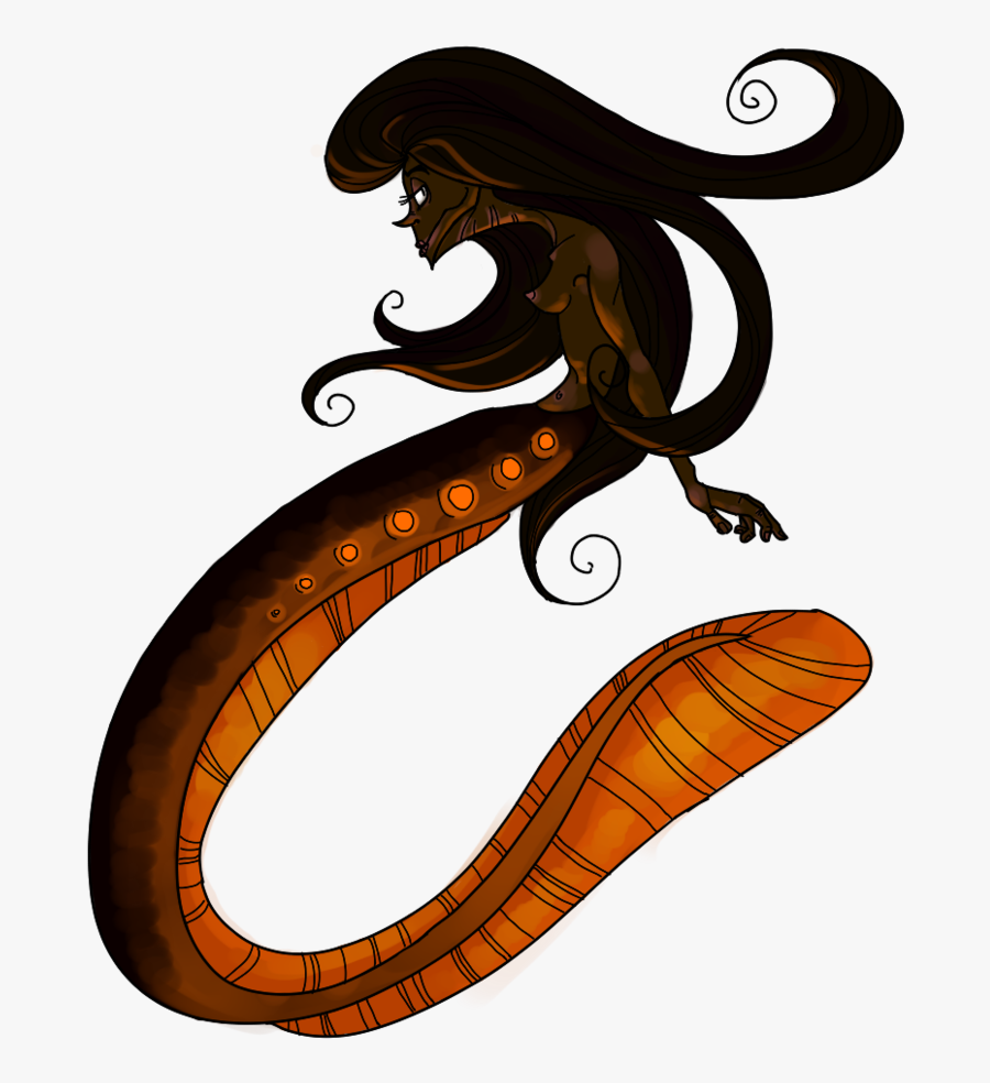 Eel Clipart Lamprey - Illustration, Transparent Clipart