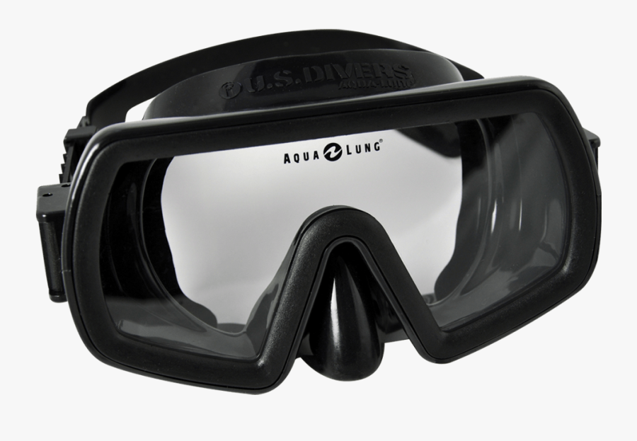 Aqualung Diving Mask, Transparent Clipart