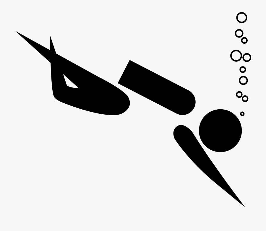 Clip Art Scuba Dive Symbols - Scuba Diving Pictogram , Free Transparent