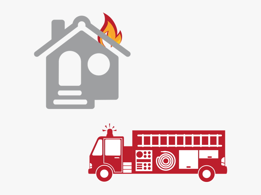Transparent Fire Truck Siren Clipart - Instagram Story Icons Home, Transparent Clipart