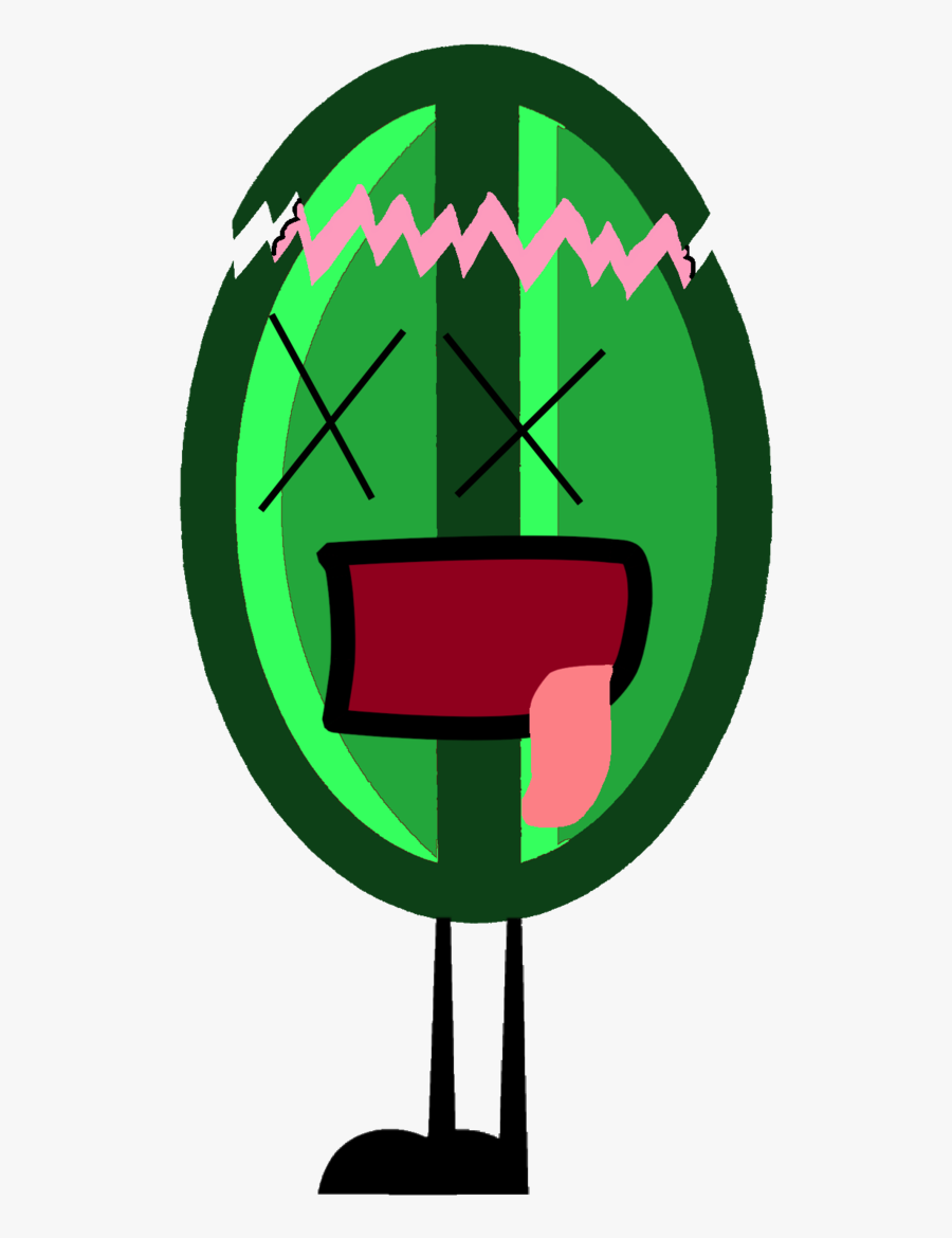 Coffee Bean As A Zombie Vector By Thedrksiren - Zombie Bfdi, Transparent Clipart