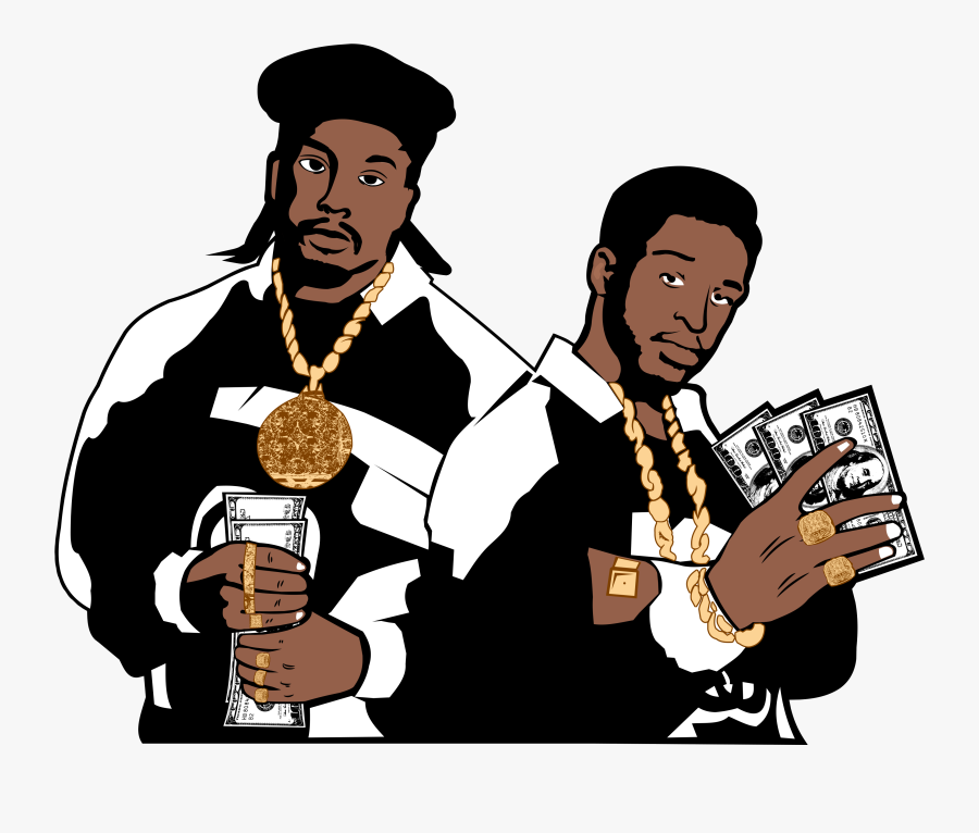 Eric B & Rakim Paid - Eric B And Rakim Art, Transparent Clipart