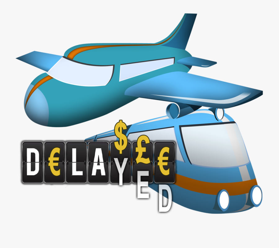 Get Paid When Delayed Flight Delay, Transparent Clipart