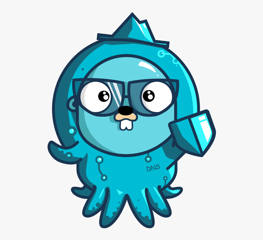 Golang Tenta For Secure Dns - Golang Logo, Transparent Clipart