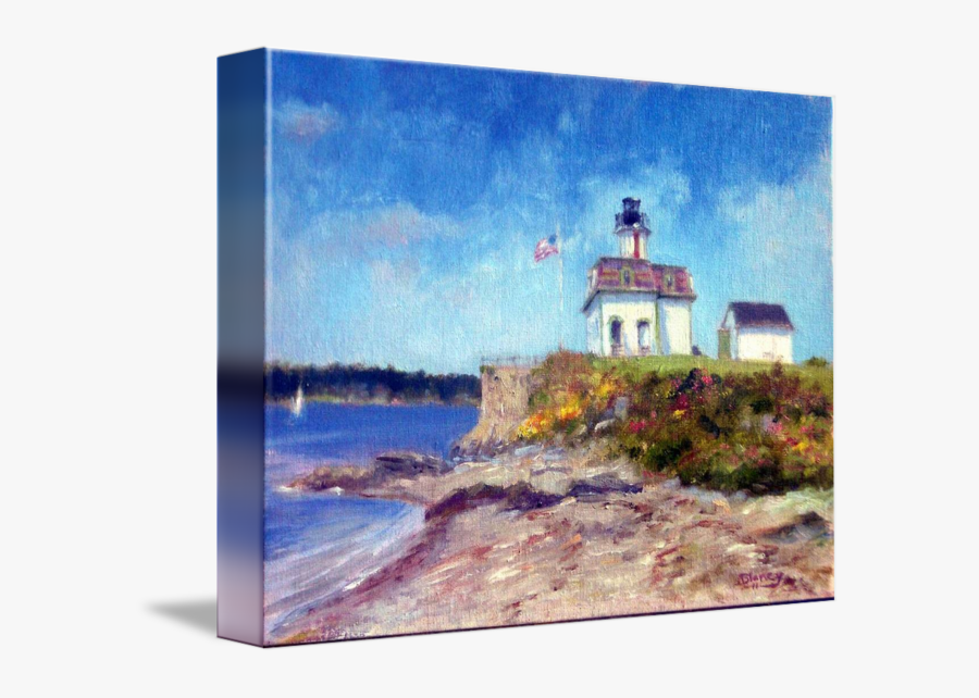 Clip Art How To Paint A Lighthouse - Painting, Transparent Clipart
