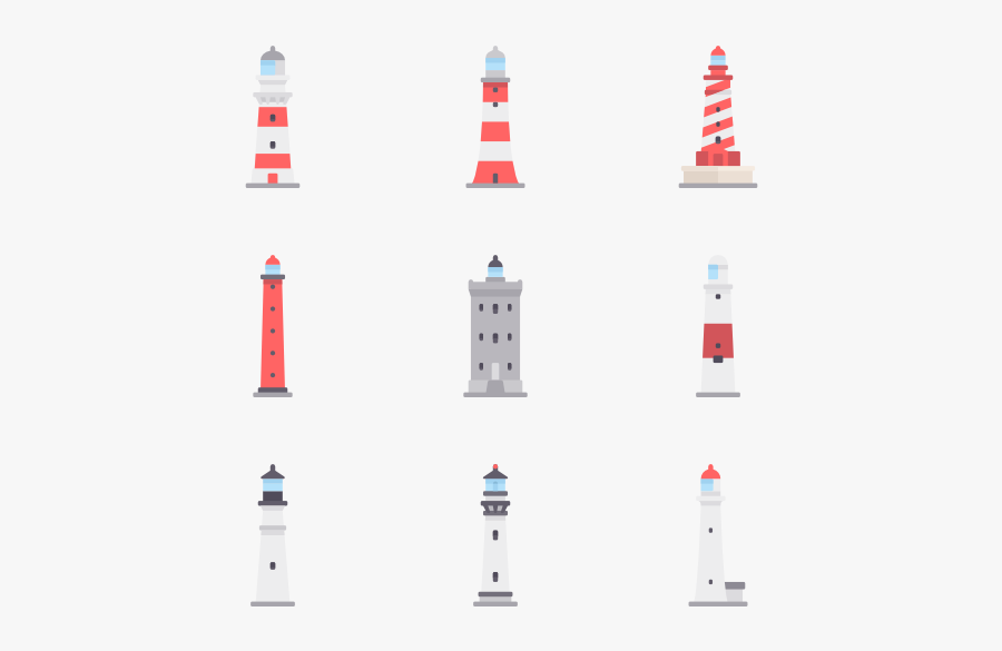 Free Lighthouse Images - Lighthouse Icons, Transparent Clipart