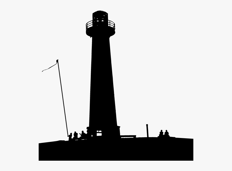 Silhouette Discover Your Destiny With The Monk Who - Light House Vector, Transparent Clipart