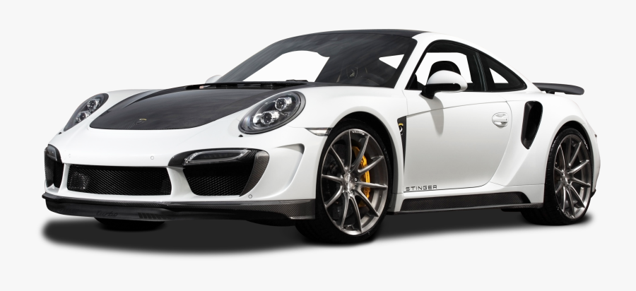Porsche Clipart Blue Sports Car - Porsche 911 Turbo Stinger, Transparent Clipart