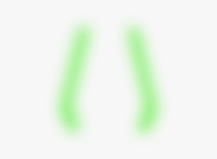 Transparent Png Green Glow, Transparent Clipart
