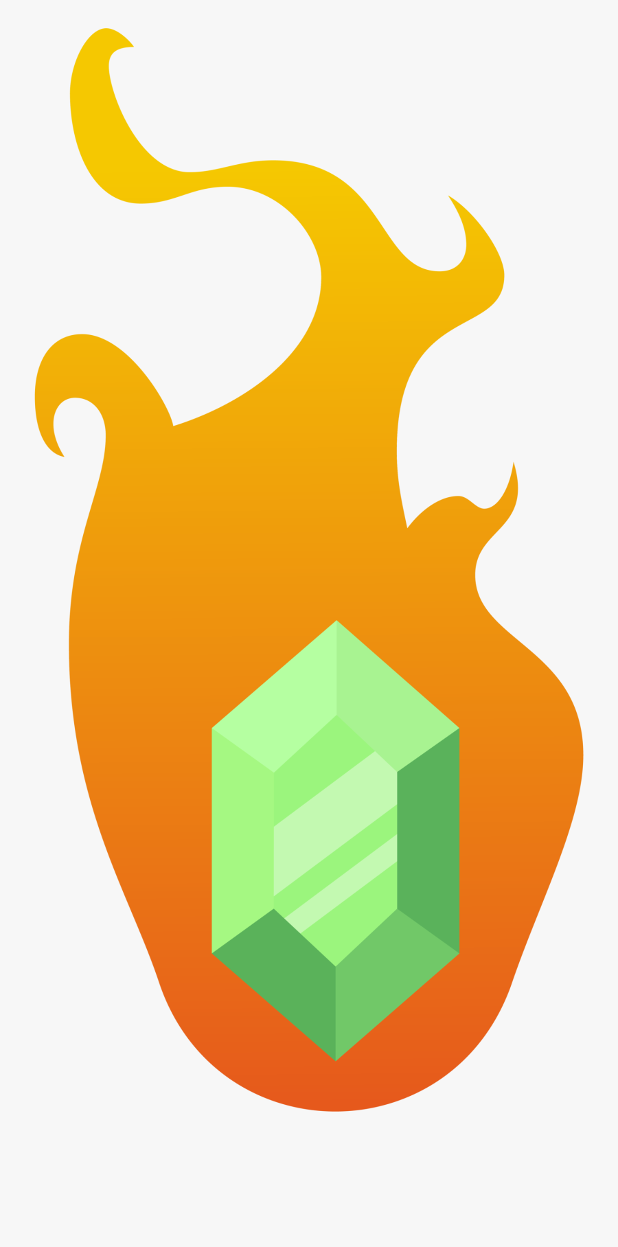 Emerald Vector Mlp Cutie Marks - Crystal Fire Cutie Mark, Transparent Clipart