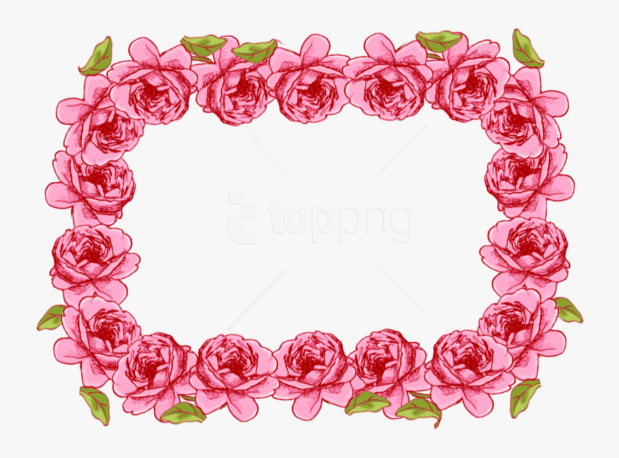 Free Png Garland Frame Png - برواز فارغ, Transparent Clipart
