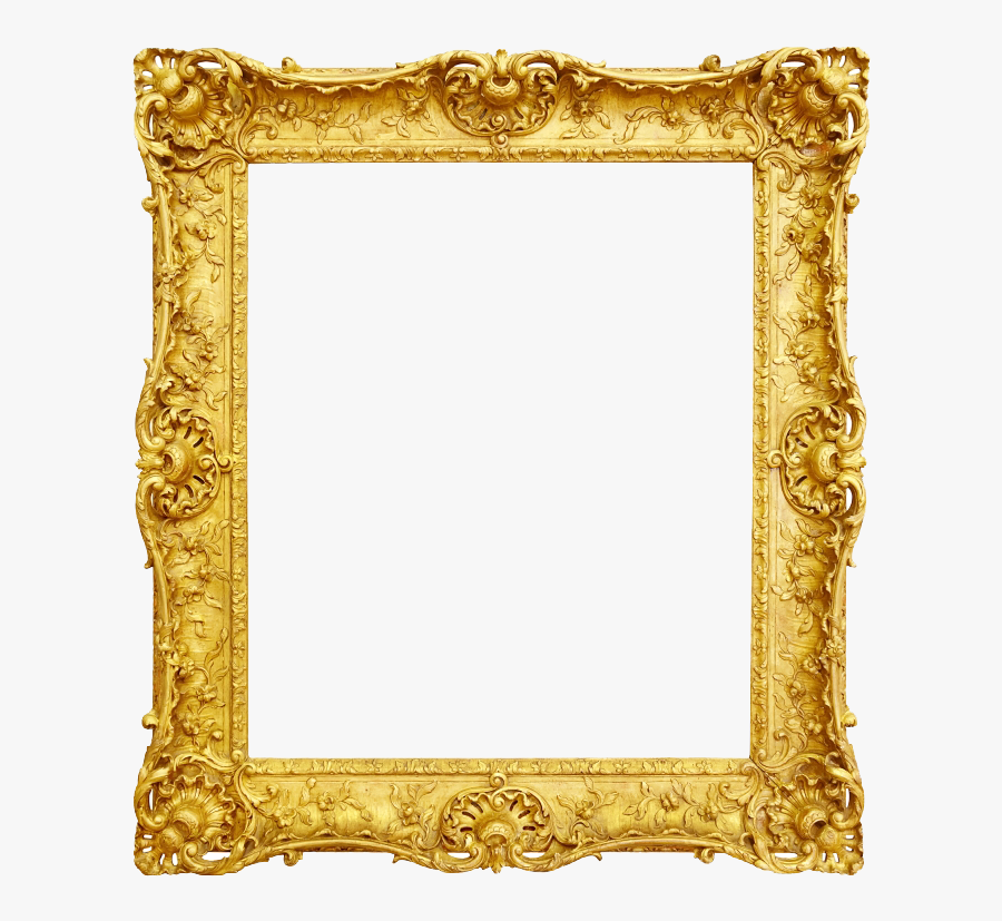 Transparent Digital Frame Clipart - Gold Antique Frame Png, Transparent Clipart