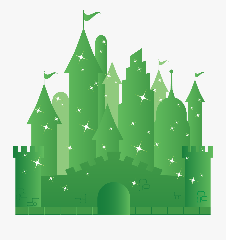 Transparent Wizard Of Oz Clipart Emerald City - Emerald City Transparent, Transparent Clipart