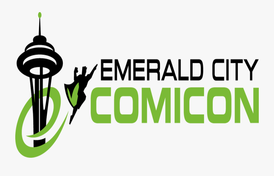 Top 10 Reasons Emerald City Comic Con Was Amazing - Emerald City Con Logo, Transparent Clipart