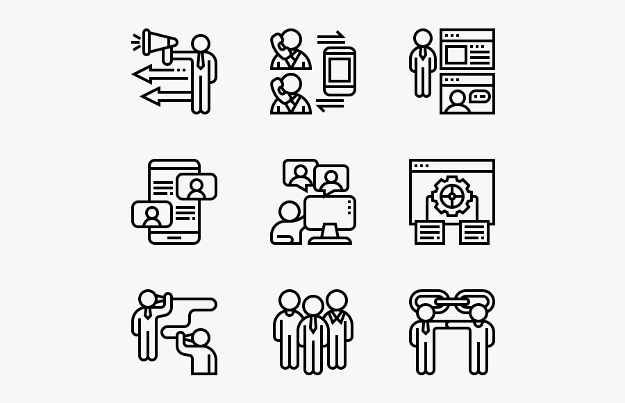Communication - Academia Icono, Transparent Clipart