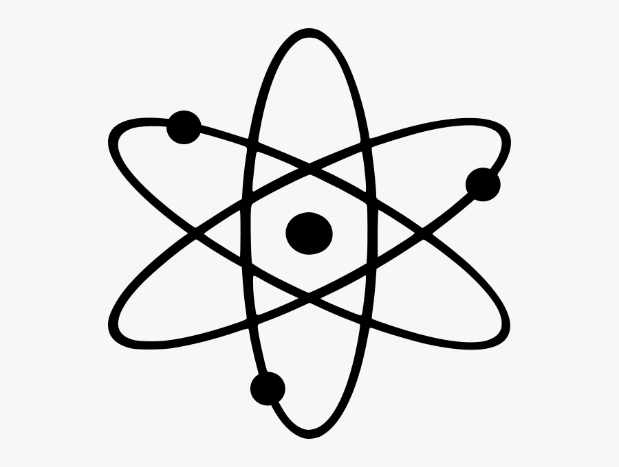 Atom Symbol As Used In The Logo Of The Television Series - Nuclear Physics Symbol, Transparent Clipart