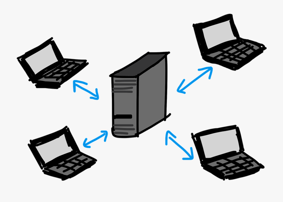 Transparent Server Png - Clients Server Logo Png, Transparent Clipart