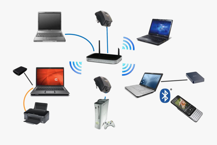 Home Network Servicesword Of - Wi Fi Network, Transparent Clipart