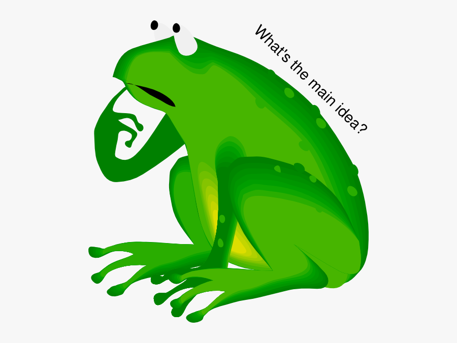 16 Main Idea And Details Clipart - Frog Clipart Gif, Transparent Clipart
