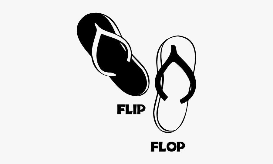 Flipflop Tattoo, Transparent Clipart