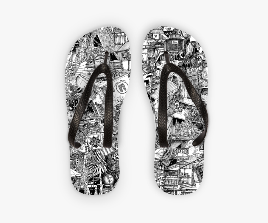 Flip-flops, Transparent Clipart