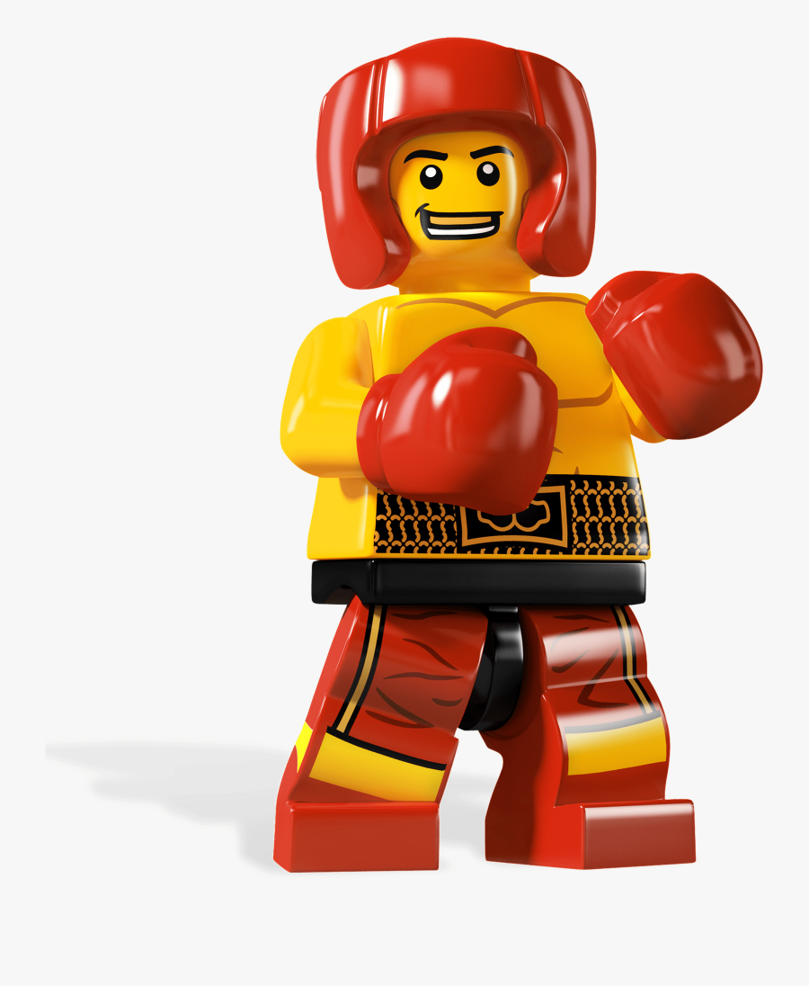 Lego Boxer Clip Arts - Lego Minifigures Series 5 Boxer, Transparent Clipart