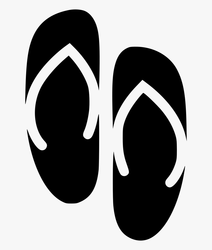 Footwear Footgears Thongs Sandal Pair Flipflop Travel - Flip-flops, Transparent Clipart