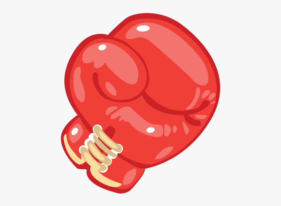 Boxing Glove Cartoon - Transparent Background Boxing Gloves Clipart, Transparent Clipart