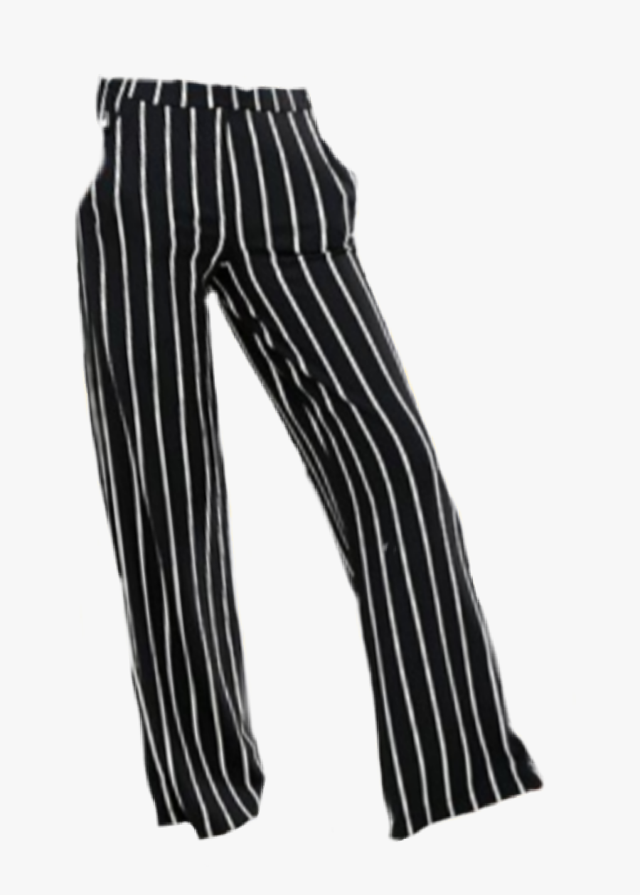 #pants #trousers #striped #stripes #stripedpants #bershka - Pajamas, Transparent Clipart
