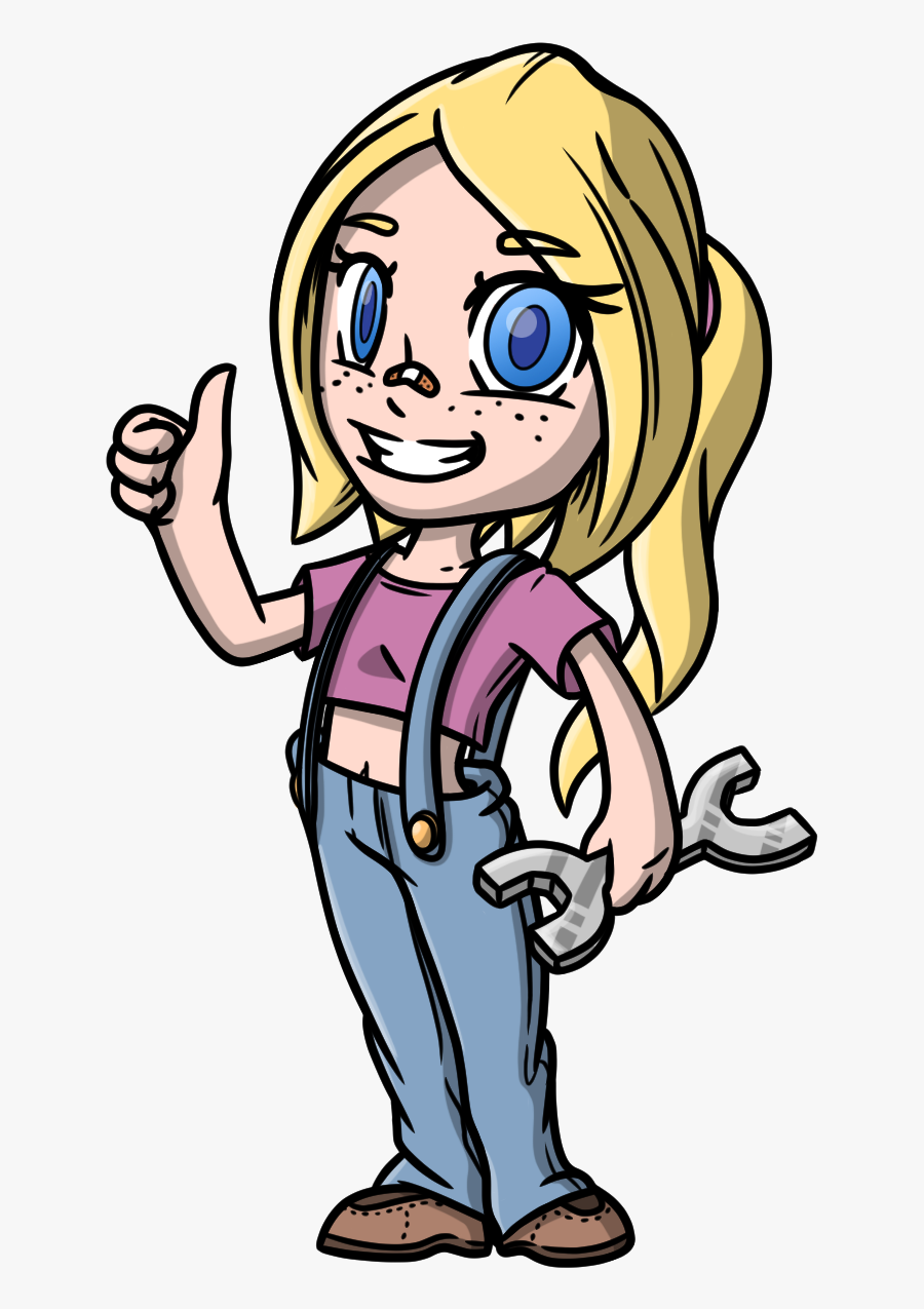 Mechanic Clipart , Png Download - Cartoon, Transparent Clipart