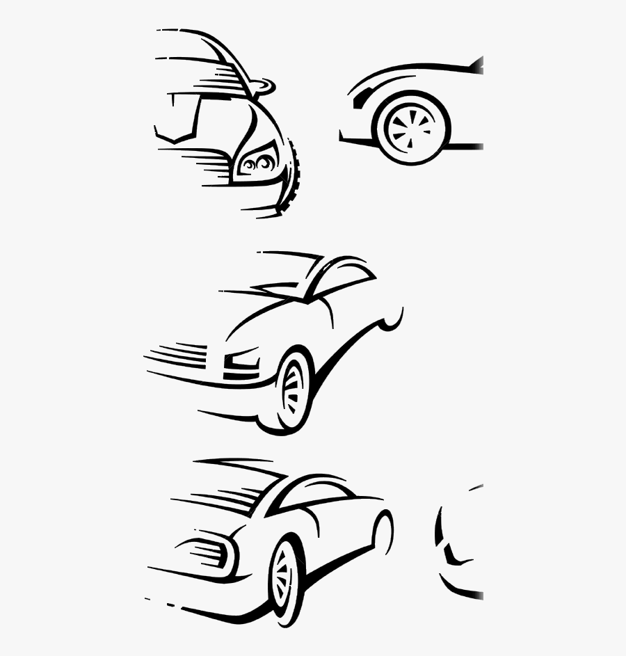 Line Car Clipart , Png Download - Car, Transparent Clipart