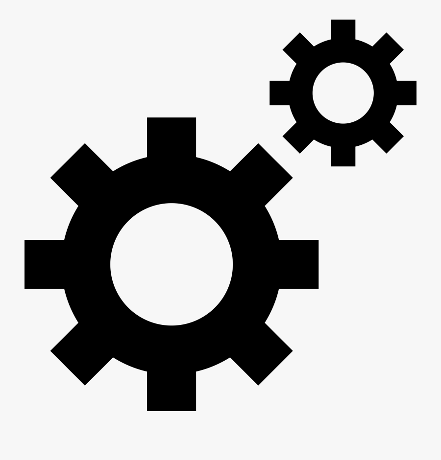 File Simpleicons Interface Couple Svg Wikimedia Commons - Gear Vector Icon Png, Transparent Clipart