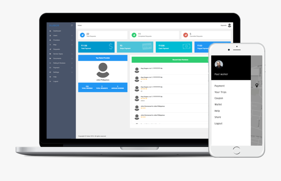 Uber For Mechanics - Paypal Clone Script, Transparent Clipart