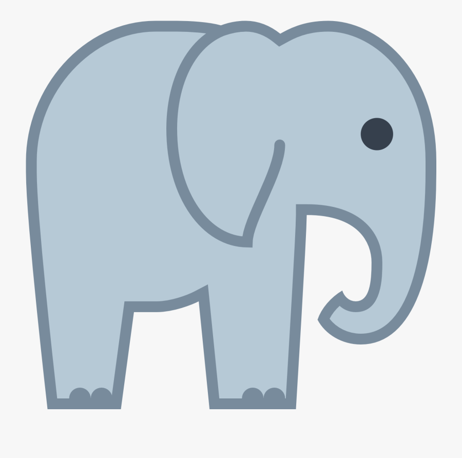 Transparent Elephant Trunk Png - Elephant Icon, Transparent Clipart