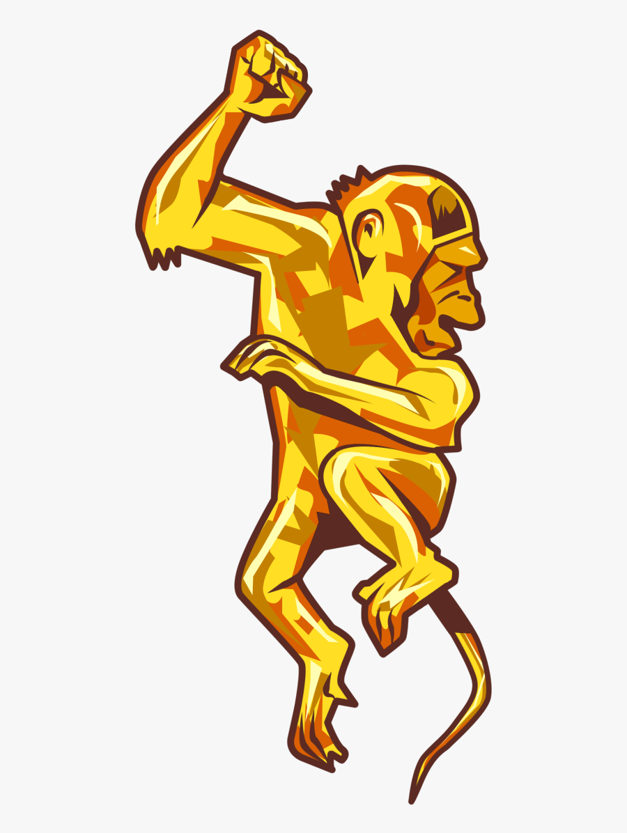 Graphic Design And Illustrations - Golden Monkey Clipart, Transparent Clipart