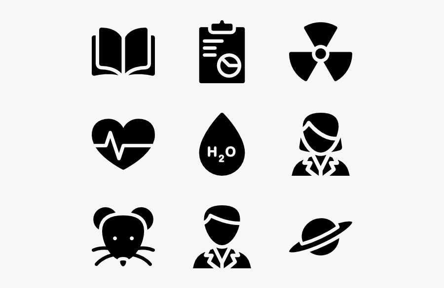 Scientifics Study Set - Car Dashboard Icons Png, Transparent Clipart