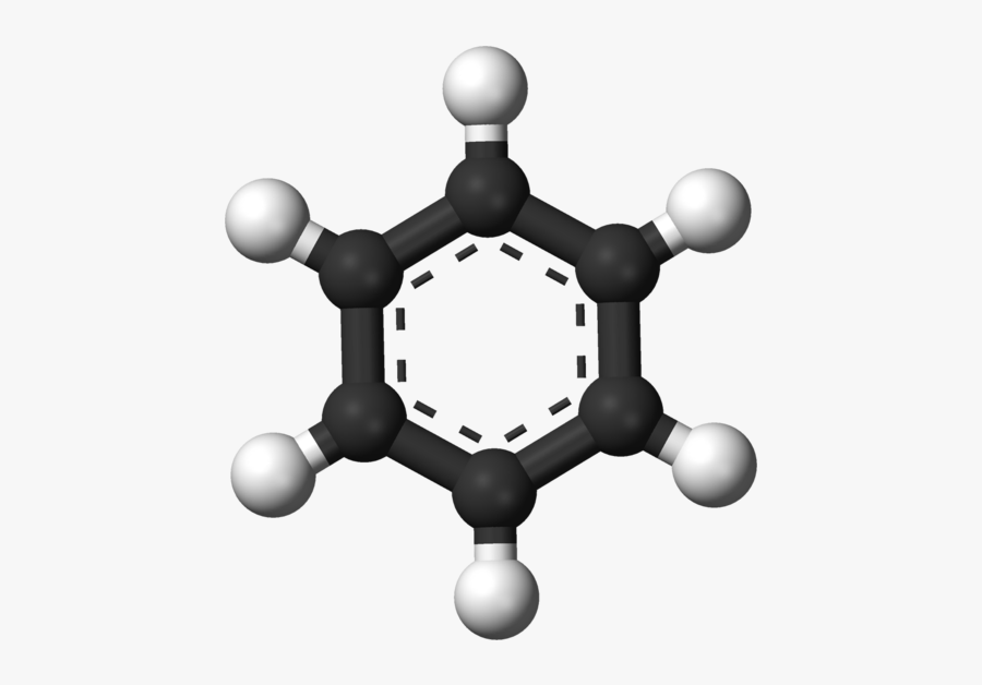 Benzene 3d Structure, Transparent Clipart