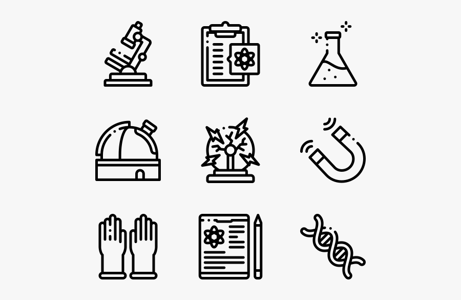Science - Hand Drawn People Icon, Transparent Clipart