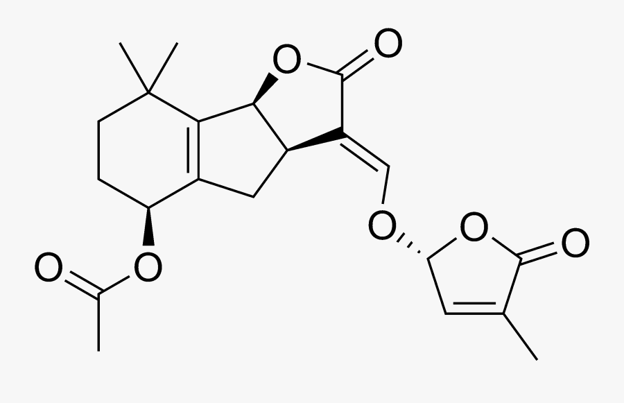 Strigyl Acetate Chemical Structure - Strigolactone Chemical Structure, Transparent Clipart