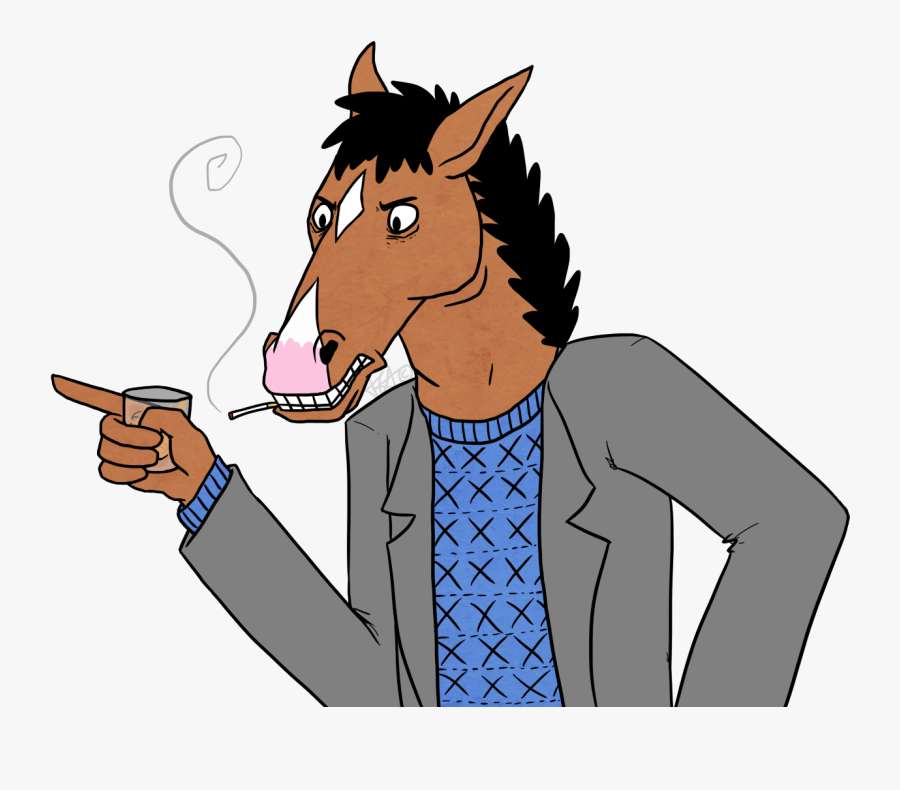 Horse-grooming - Bojack Horseman Png, Transparent Clipart