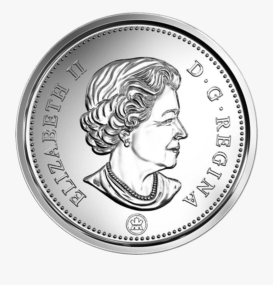 Cash Drawing Roll Clipart Black And White - 50 Cent Piece Coin, Transparent Clipart