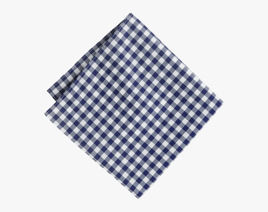 Handkerchief Blue And White Squares - Stitch Perler Beads, Transparent Clipart