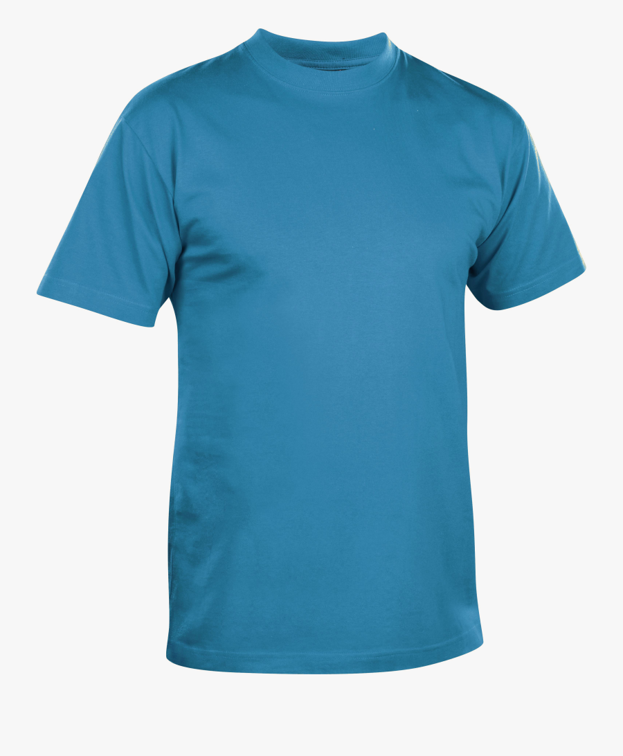 Sky Blue T-shirt - Blue T Shirt Transparent Background, Transparent Clipart
