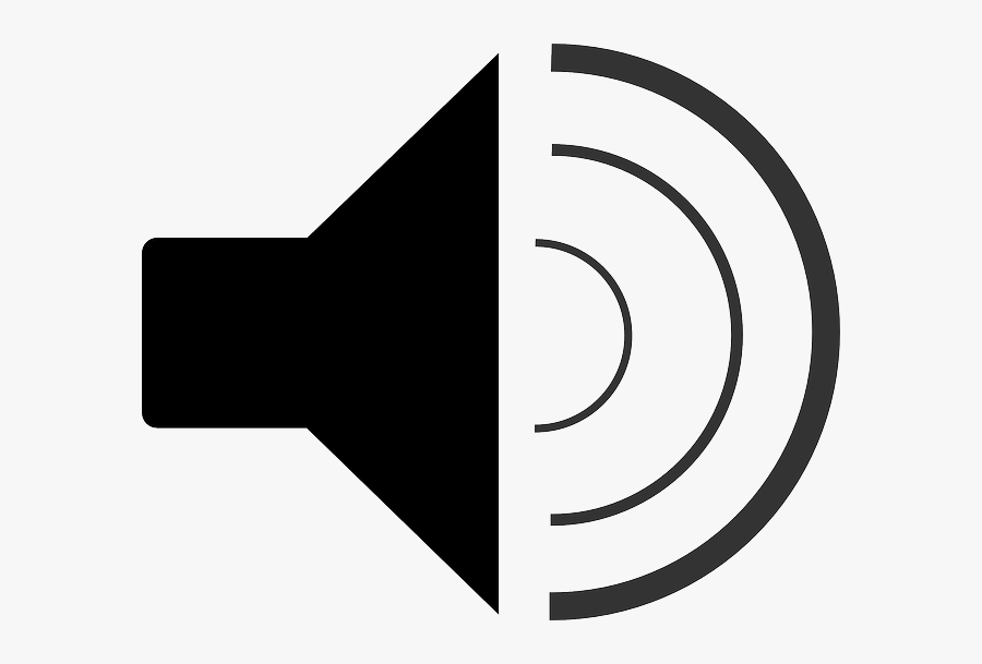 Phone Clipart Soundwaves - Speaker Black And White, Transparent Clipart