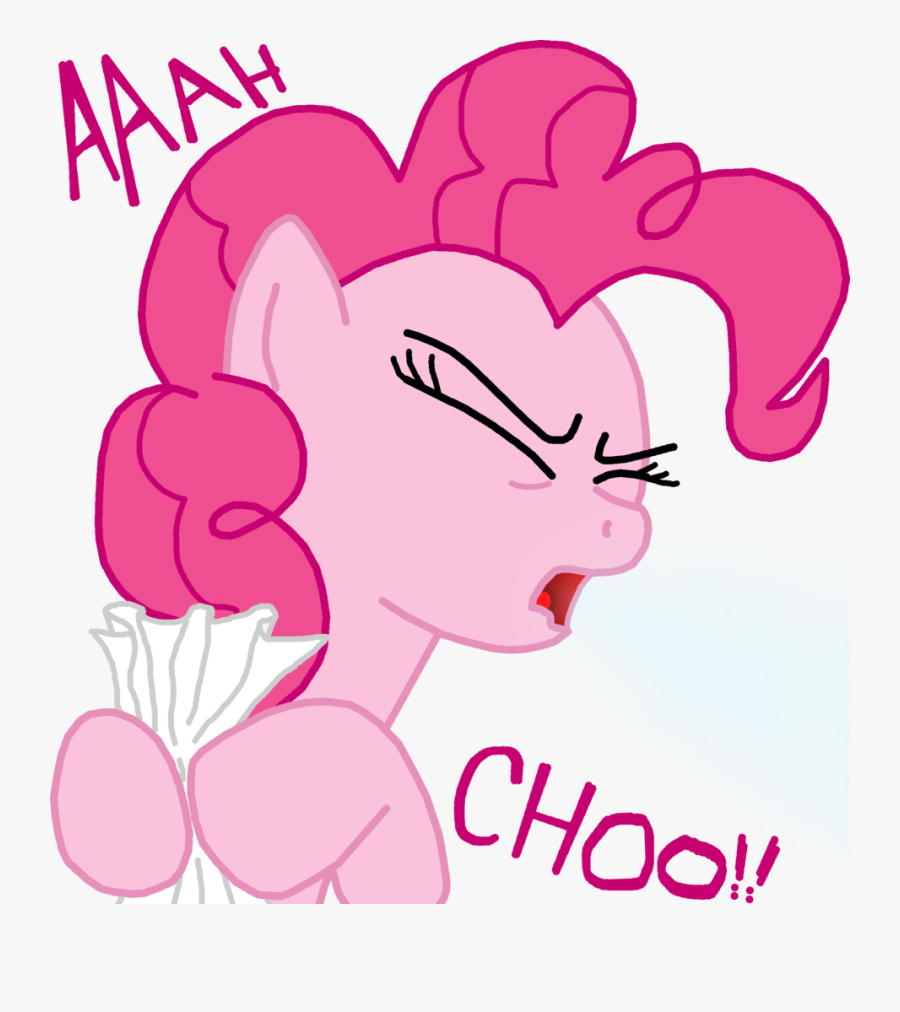 Artist Masterxtreme Fetish - Pinkie Pie Sneeze Gif, Transparent Clipart