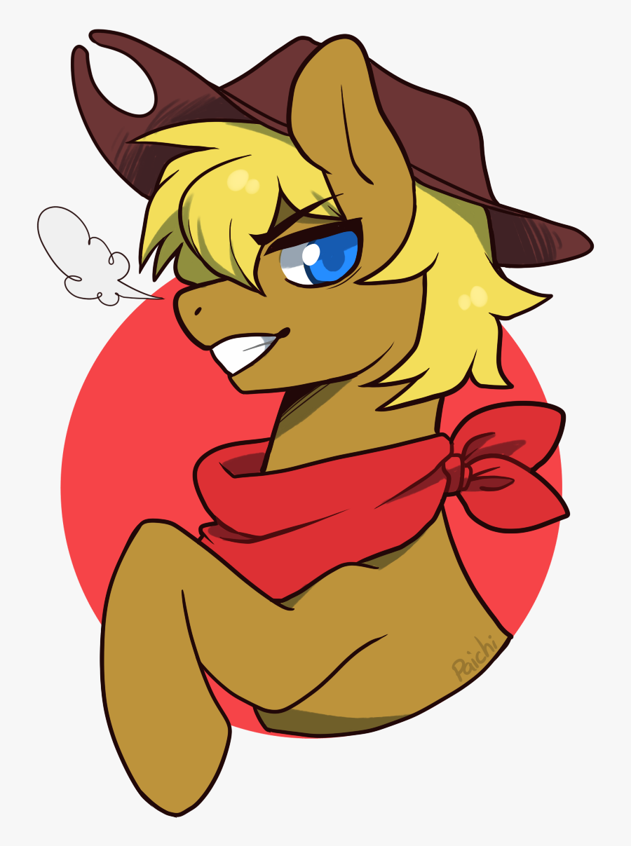 Paichitaron, Cowboy Hat, Earth Pony, Handkerchief, - Cartoon, Transparent Clipart