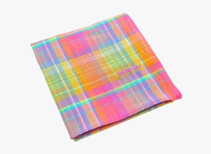 Transparent Handkerchief Png - Tartan, Transparent Clipart