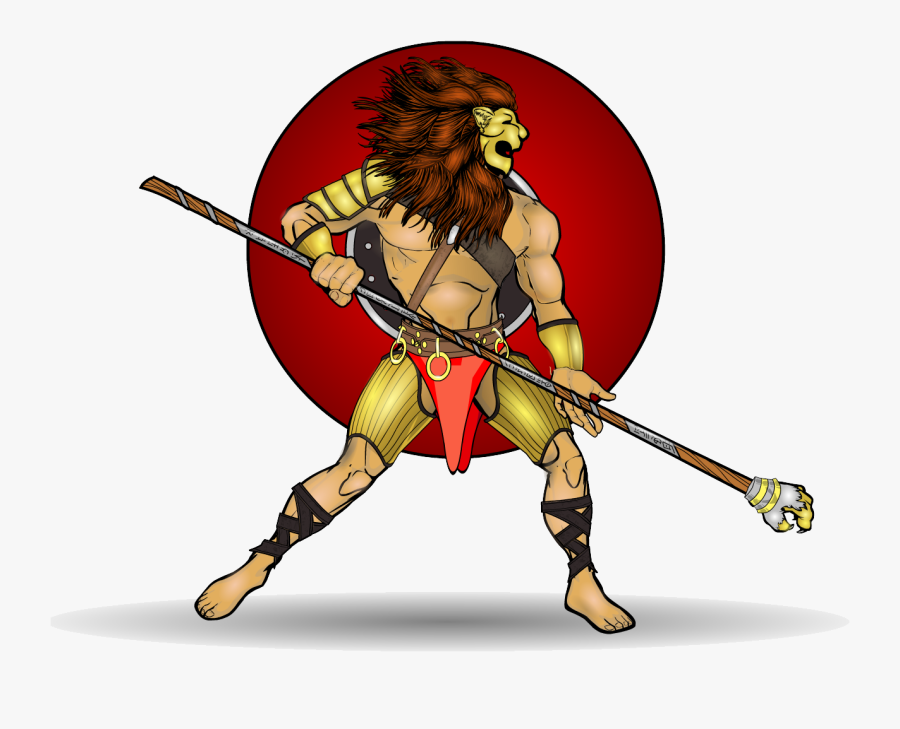 Gladiator Png File - Cartoon, Transparent Clipart